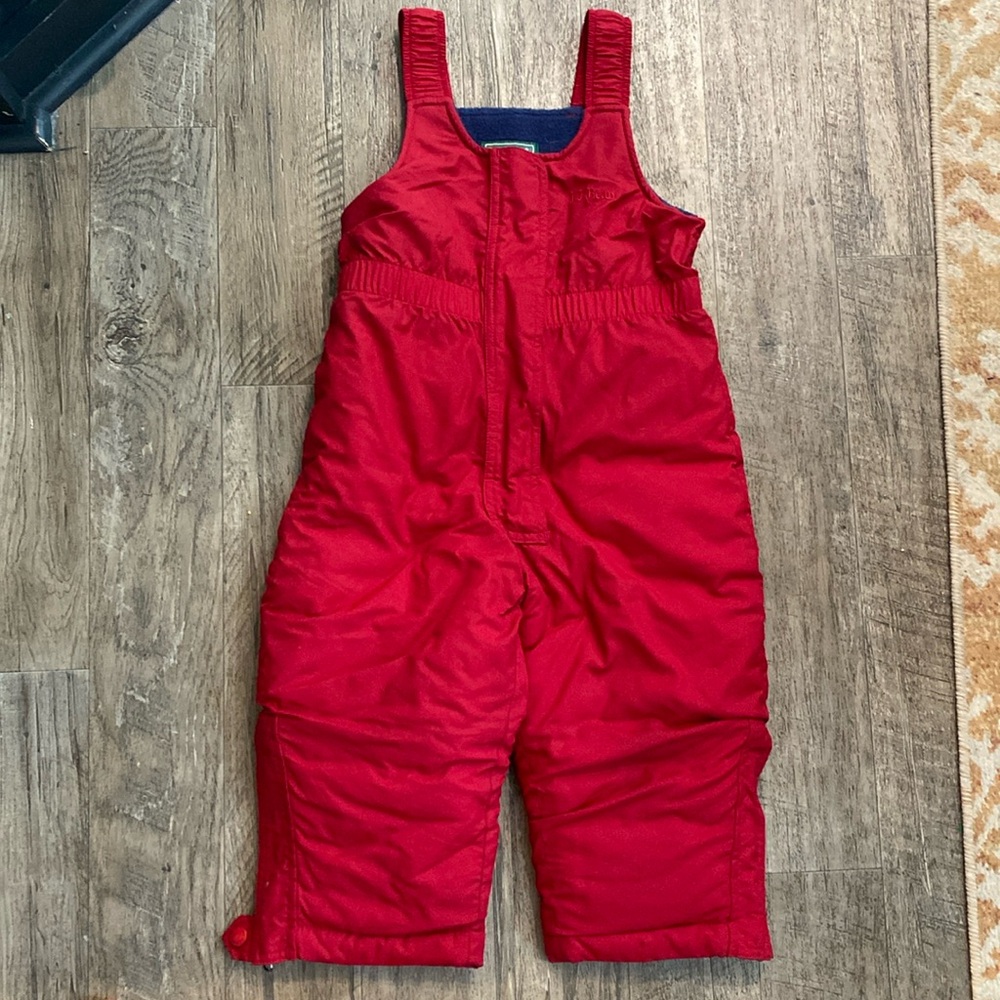 LL Bean Toddler Bib Snowpants (3T)